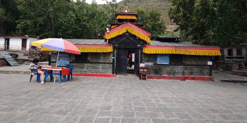 मुक्तिनाथ मन्दिरमा दर्शनार्थीमैत्री परिसर स्तरोन्नति