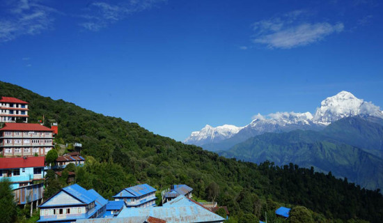 म्याग्दीका पर्यटकीयस्थल सुनसान