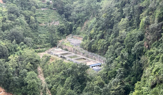 बागलुङ नगर सहलगानी खानेपानी आयोजना निर्माण अन्तिम चरणमा