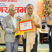 नौ जना युवकका चित्र प्रदर्शनीमा