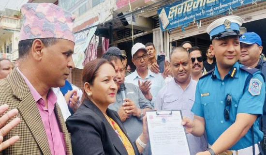 प्रविधिमैत्री सवारी व्यवस्थापन गर्दै वीरेन्द्रनगर