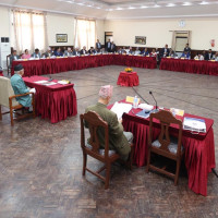 शिक्षा समितिको सभापतिका लागि अम्मरबहादुर थापाको उम्मेदवारी दर्ता
