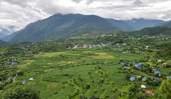 प्रधानसेनापति सिग्देलद्वारा भारतीय अधिकृत क्याडेटको कवाज निरीक्षण