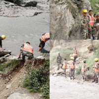 जिप दुर्घटनामा दुई जना घाइते