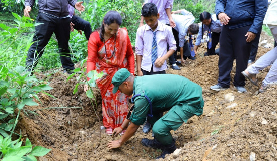 बागलुङको बडिगाडमा ‘ग्रीन एण्ड क्लिन’ कार्यक्रम सुरु