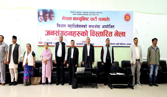 एमालेको ध्यान विधान महाधिवेशनमा