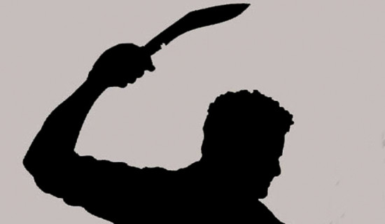 खुकुरी प्रहारबाट एक घाइते