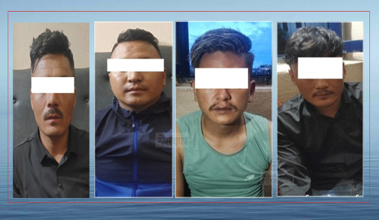 हरिवनबाट आठ जना जुवाडे पक्राउ