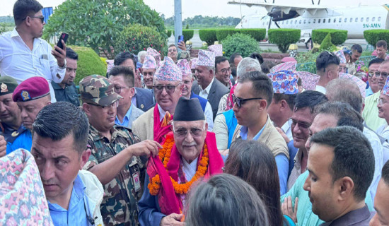 प्रधानमन्त्री प्रचण्डसँग नेकपा महासचिव विप्लवको भेटवार्ता