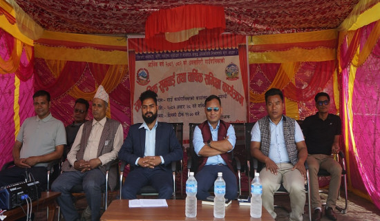धवलागिरी गाउँपालिकामा १२७ योजना कार्यान्वयन