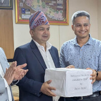मानखोलाको कटान रोक्न तटबन्धन
