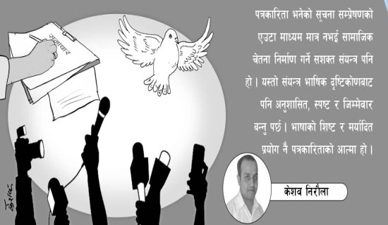 पत्रकारितामा भाषिक अनुशासन