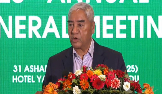 लगानीकर्तालाई ढुक्कसँग लगानी गर्ने वातावरण बनाउनुपर्छ : सभापति देउवा