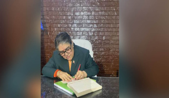मधेस प्रदेश प्रमुखद्वारा दुई विधेयक प्रमाणीकरण