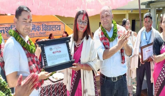 सिक्किमका विद्यार्थीलाई काठमाडौंमा स्वागत