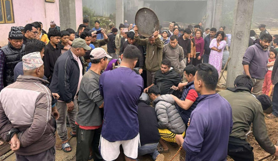 सेप्टिक ट्याङ्कीमा निसासिएका एकजनाको मृत्यु, एकको अवस्था गम्भीर