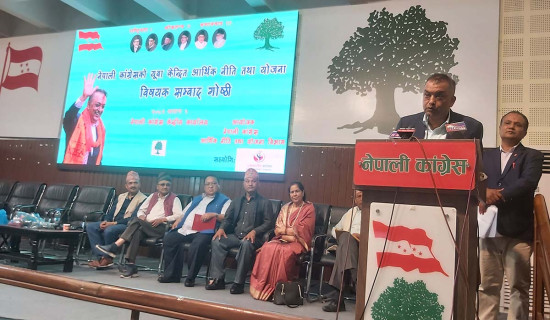 देशभित्रका समस्या समाधान गर्न कांग्रेसले ध्यान दिनुपर्छः महामन्त्री थापा