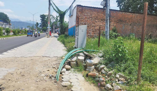 रोकियो भूमिगत विद्युतीकरणको काम
