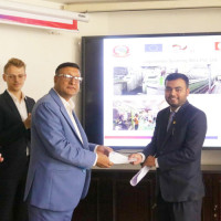 कालीगण्डकीको कटान रोकथाम गर्न तटबन्धन