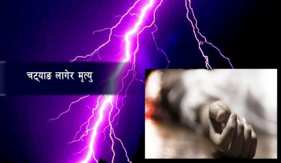 भारतमा चट्याङका कारण ३३ जनाको मृत्यु