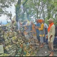 धनगढी जाँदै गरेको बस दुर्घटना, दुई घाइते