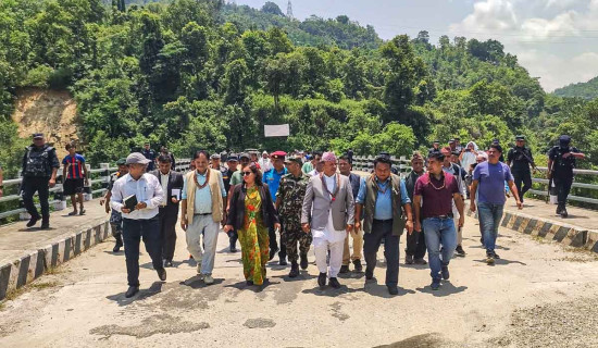 सङ्खुवासभामा दुई पक्की पुल सञ्चालन