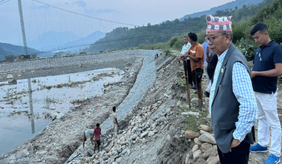 पर्यटक आकर्षित गर्न बेनीखोलामा कृत्रिम ताल निर्माण