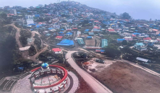 उद्यानमा राखियो भूकम्पमा ज्यान गुमाएकाको नाम