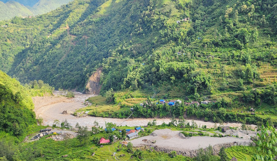 साउनयता बाढीपहिरोले भौतिक संरचनामा क्षति