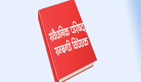 किन भयो संवैधानिक परिषद् विधेयक फिर्ता
