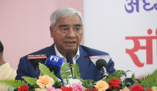 आवश्यकताअनुसार संविधान संशोधन हुन्छ : सभापति देउवा