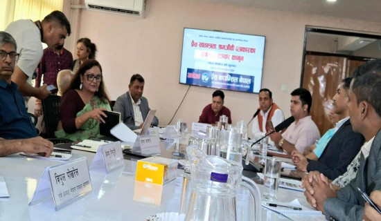 प्रेस न्यायाधीकरणको भूमिका निर्वाह गर्न सुझाव