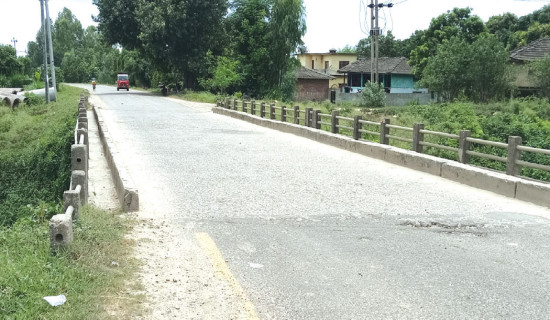 जुटपानी र धरहरामा नयाँ पुल बन्ने