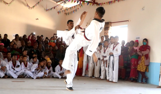 गुल्मी जिल्ला स्तरीय खुला तेक्वान्दो प्रतियोगिता हुँदै