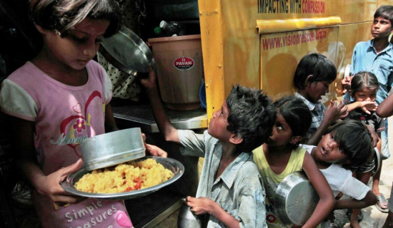 गाजाको झन्डै एक तिहाइ जनसङ्ख्या भोकमरीमा
