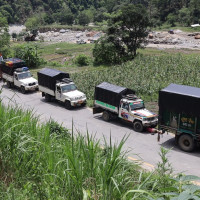 सप्तकोशीबाट पानी ल्याउन स्थलगत अनुगमन