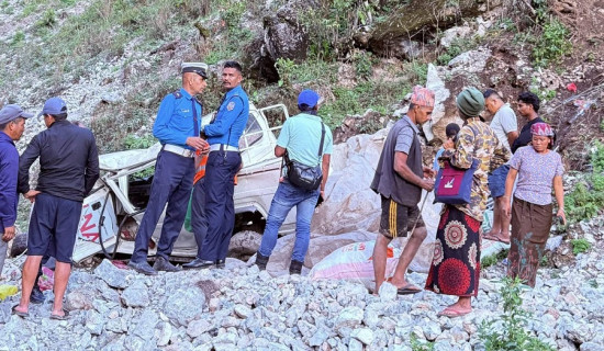 सवारी दुर्घटनामा ज्यान गुमाउनेको सङ्ख्या बढ्दो