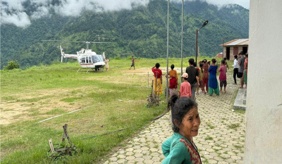 ठुलीभेरी नदीमा फसेका चार जनाको सकुशल उद्धार
