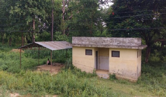 एक दशक बित्दा पनि सञ्चालनमा आएन सार्वजनिक शौचालय
