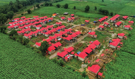 जनता आवास कार्यक्रम,साढे चार हजार घर निर्माण