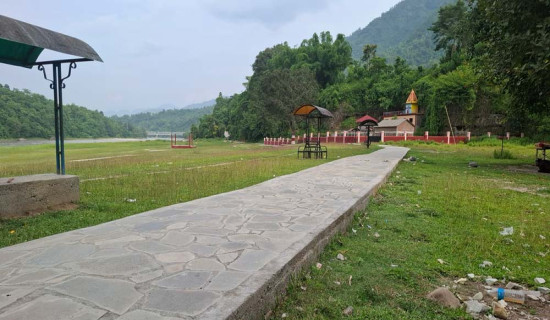 कालीगण्डकी तिरैतिर बन्यो पैदलमार्ग