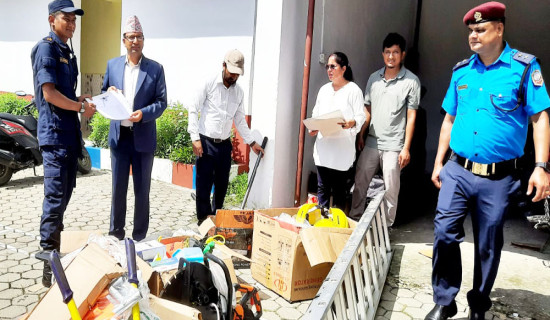 विपद् व्यवस्थापनमा सहकार्य गर्दै स्याङ्जाका पालिका