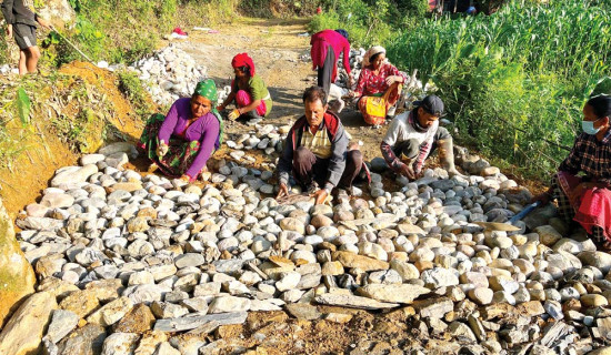 सय दिनको कामले विपन्नलाई मलम