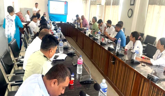 नेपालगन्जको नौ वडामा जोखिम नक्साङ्कन
