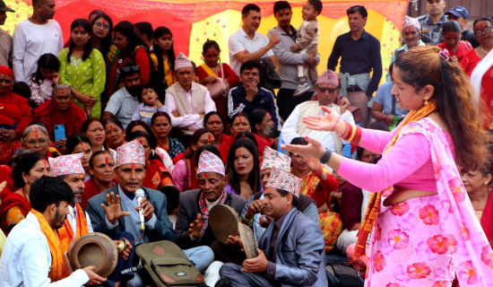 साउने मेलामा भक्तीसङ्गीतको रौनक