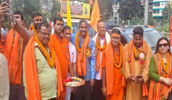 बोलबम संस्कृतिले नेपाली समाजलाई जोडेको छ : प्रभु साह