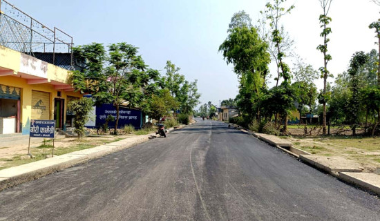 एक वर्षमा दस अर्बको भौतिक पूर्वाधार निर्माण