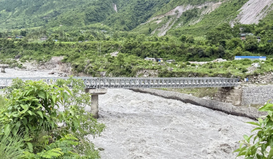 भेरी नदीमा जलसतह बढ्यो, सतर्कता अपनाउन आग्रह