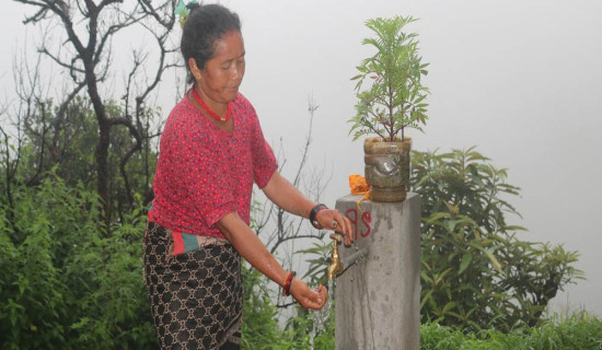 बल्थलीका दुई बस्तीमा पुनः खानेपानी उपलब्ध