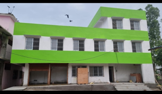 कृषि तथा पशु सेवा केन्द्र भवन निर्माण सम्पन्न